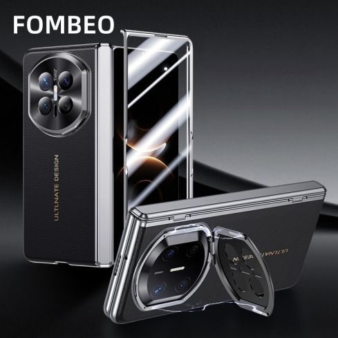 Huawei Mate X7 Magnetic Hinge Leather Case | Camera Stand Folding Cover with PU Leather Protection