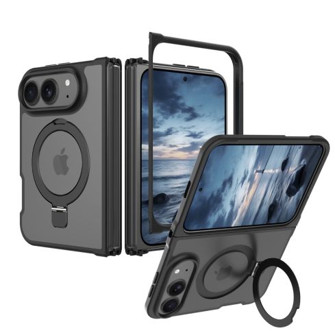 iPhone 18 Fold Magnetic Phone Case with Stand