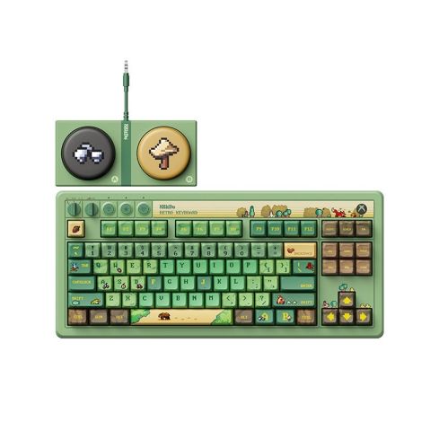 8BitDo Retro87 Xbox Mechanical Keyboard – Forest Wonderland