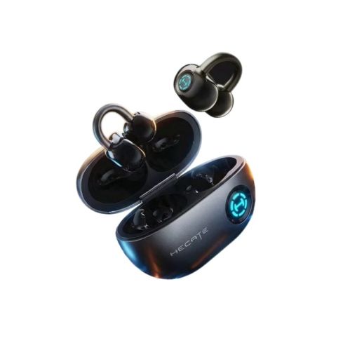 EDIFIER HECATE CP2 Ear-Clip Bluetooth Gaming Earbuds – Bluetooth 6.0, 26H Battery, 11mm Drivers