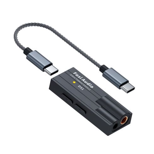 Fosi Audio DS1 USB C DAC Headphone Amp