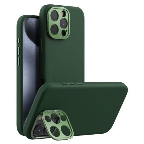 NILLKIN For iPhone16Pro Max silicone stand protective soft case
