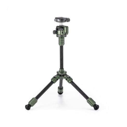 Tilta BT03E Tabletop Ball Head with 1-Stage Carbon Fiber Tripod Legs Extendable Edition