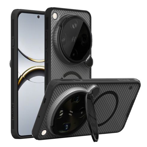 NILLKIN Magnetic Case for OPPO Find X9 Ultra with Camera Lens Stand