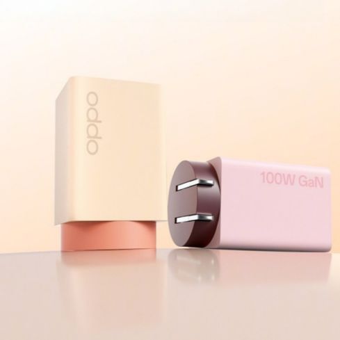 OPPO 100W SUPERVOOC mini GaN charger compact fast charging adapter for phones and laptops