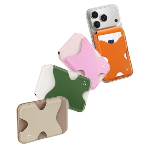 DUX DUCIS magnetic wallet stand for iPhone with RFID blocking and card holder