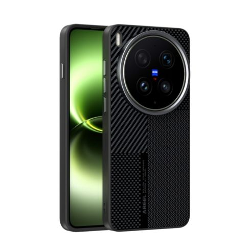 vivo X300 Ultra Magnetic Matte Case Grid Pattern Shockproof Cover