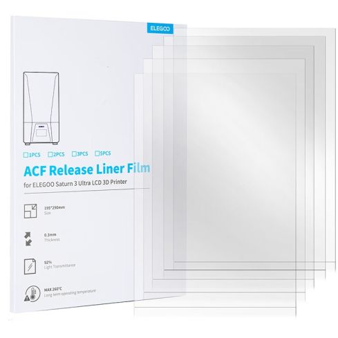 ELEGOO ACF Release Liner Film for Saturn 3 Ultra - 2Pcs