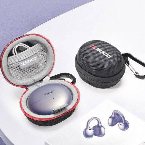RLSOCO Hard Case for Huawei FreeClip Wireless Earbuds