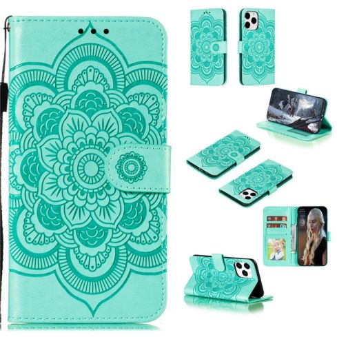 For iPhone 15 series/iPhone 14 datura flower Leather Phone Case