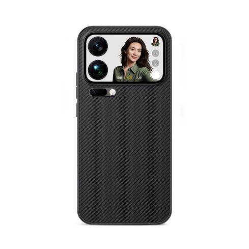 Xiaomi 17 Pro Max Dragon Scale Fiber Texture Case