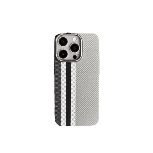 For iPhone 15 Kevlar textured phone case
