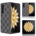 For Honor Magic V2 plaid pattern Case