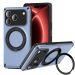 iPhone 18 Pro Max Case with 360° Rotating Stand & MagSafe – TPU+PC Shockproof
