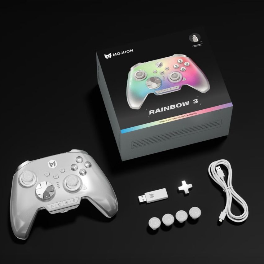 MOJHON RAINBOW 3 ワイヤレスコントローラー MOJHON BIGBIG WON Rainbow 3 Wireless Controller