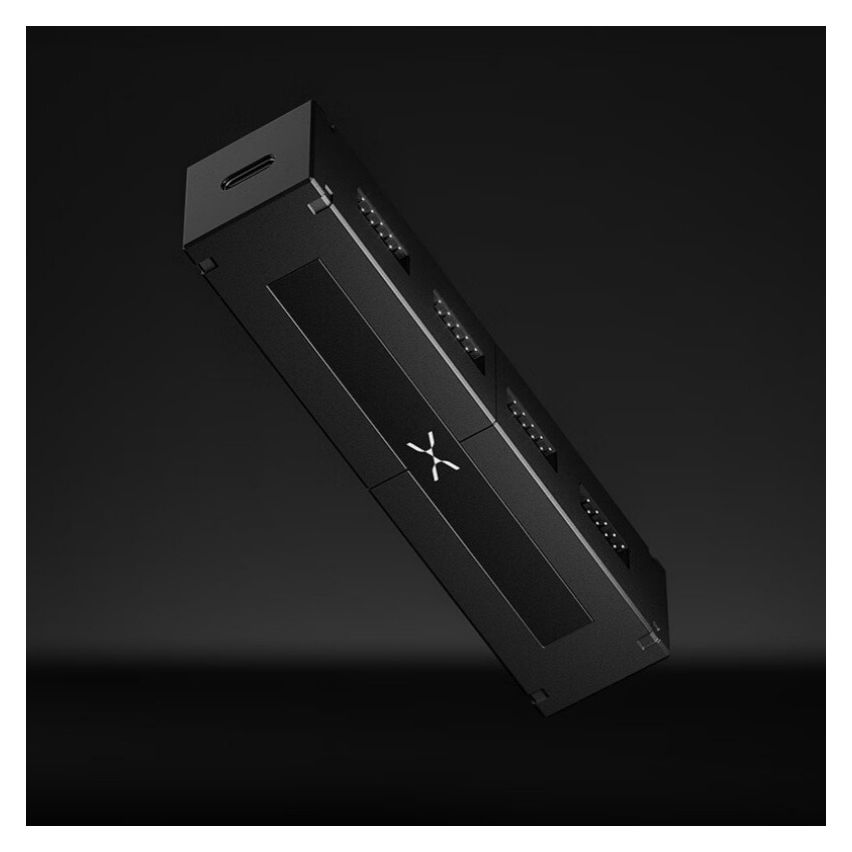 TRYX CONNEC Star Pivot USB 2.0 9-Pin Hub – 8-Port, Magnetic, SATA